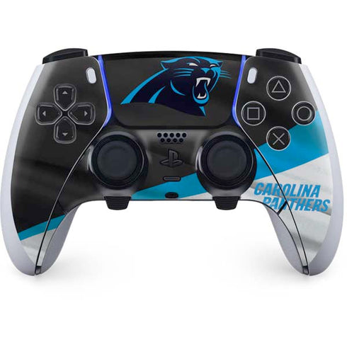 NFL Carolina Panthers PS5 DualSense Edge Pro Controller Skin