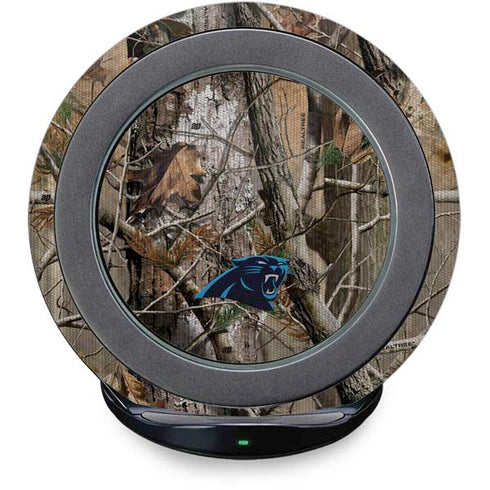 NFL Carolina Panthers Realtree AP Camo Fast Charge Wireless Charging Stand Skin