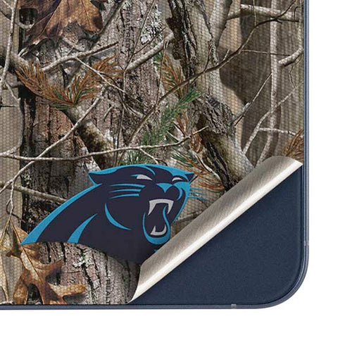 NFL Carolina Panthers Realtree AP Camo Galaxy A35 5G Skin