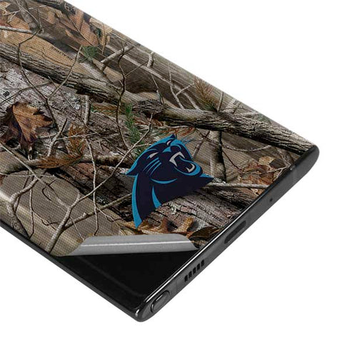 NFL Carolina Panthers Realtree AP Camo Galaxy Note 10 Plus Skin