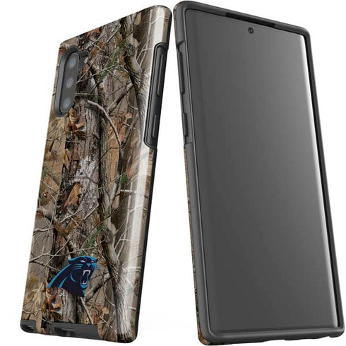 NFL Carolina Panthers Realtree AP Camo Galaxy Note 10 Pro Case