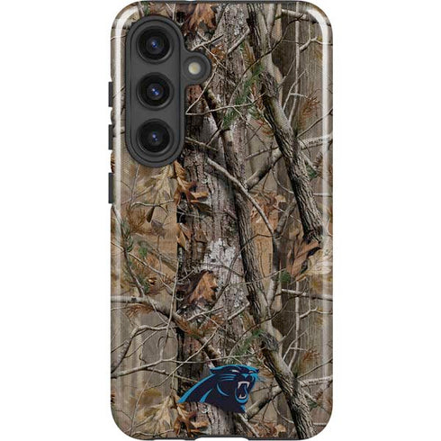 NFL Carolina Panthers Realtree AP Camo Galaxy S25 Impact Case