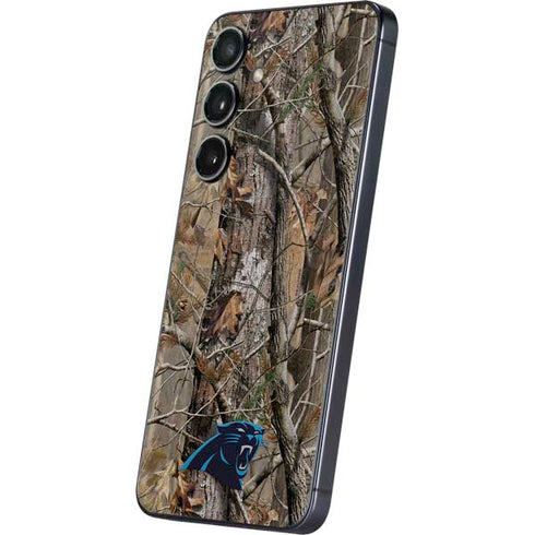 NFL Carolina Panthers Realtree AP Camo Galaxy S24 Skin