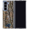 NFL Carolina Panthers Realtree AP Camo Galaxy Z Fold5 5G Clear Case