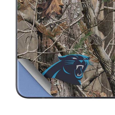 NFL Carolina Panthers Realtree AP Camo Galaxy Z Fold5 5G Skin
