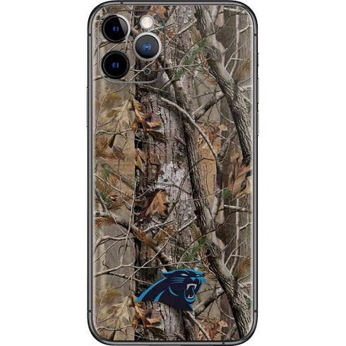 NFL Carolina Panthers Realtree AP Camo iPhone 11 Pro Skin