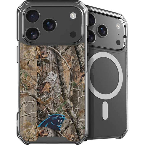 NFL Carolina Panthers Realtree AP Camo iPhone 18 Pro MagSafe Case