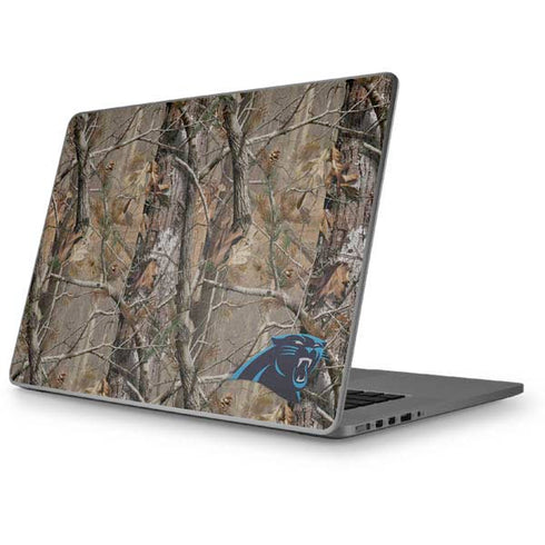 NFL Carolina Panthers Realtree AP Camo Apple MacBook Pro 17-inch Skin