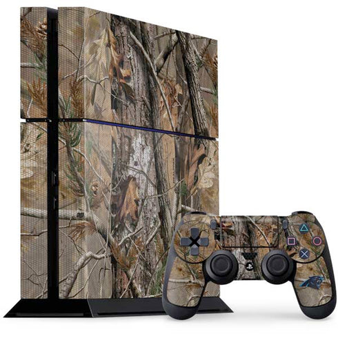 NFL Carolina Panthers Realtree AP Camo PlayStation PS4 Skins