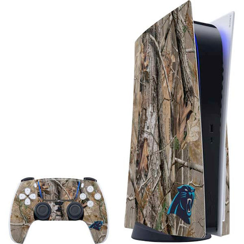 NFL Carolina Panthers Realtree AP Camo PlayStation PS5 Skins