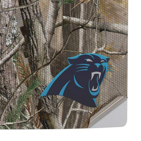 NFL Carolina Panthers Realtree AP Camo PS5 Pro Console Skin