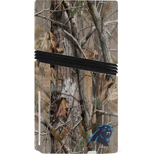 NFL Carolina Panthers Realtree AP Camo PS5 Pro Disk Bundle Skin