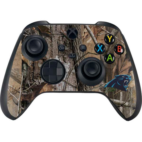 NFL Carolina Panthers Realtree AP Camo Xbox Series X Skins