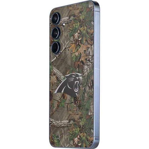 NFL Carolina Panthers Realtree Xtra Green Camo Galaxy A35 5G Skin