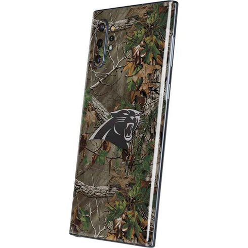 NFL Carolina Panthers Realtree Xtra Green Camo Galaxy Note 10 Plus Skin