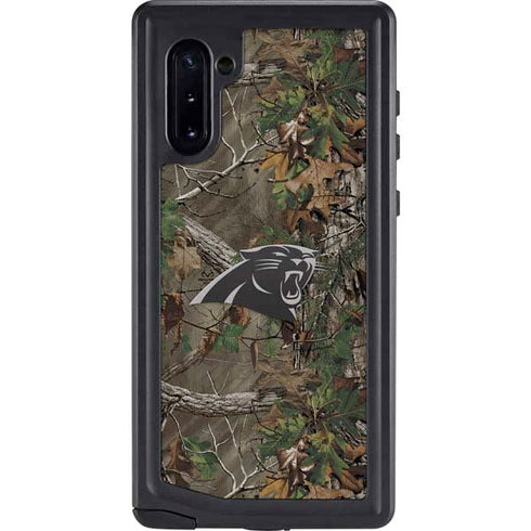 NFL Carolina Panthers Realtree Xtra Green Camo Galaxy Cases