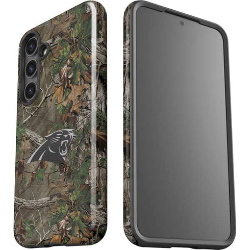 NFL Carolina Panthers Realtree Xtra Green Camo Galaxy S25 Plus Impact Case