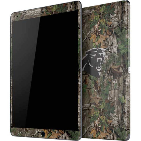 NFL Carolina Panthers Realtree Xtra Green Camo iPad Skins