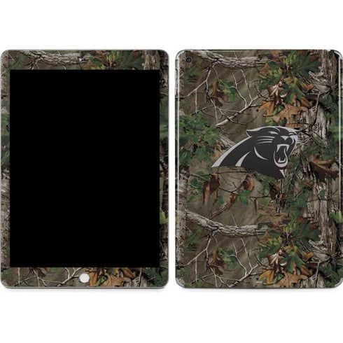 NFL Carolina Panthers Realtree Xtra Green Camo Apple iPad Skin