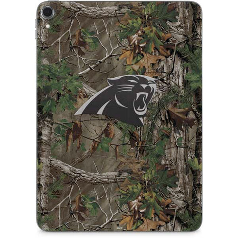 NFL Carolina Panthers Realtree Xtra Green Camo Apple iPad Pro Skin