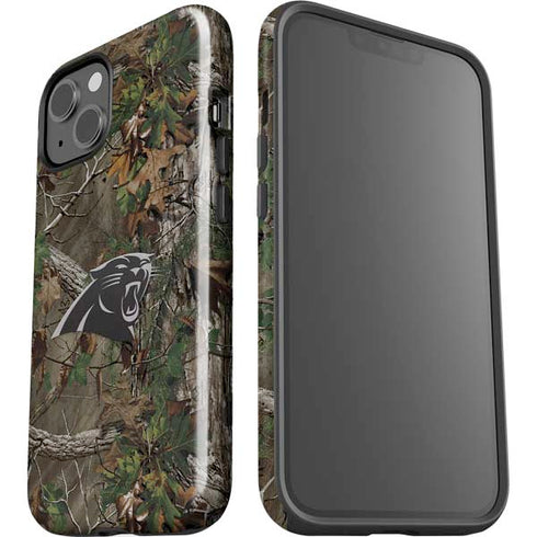 NFL Carolina Panthers Realtree Xtra Green Camo iPhone 15 Impact Case