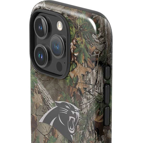 NFL Carolina Panthers Realtree Xtra Green Camo iPhone 16 Pro Impact Case