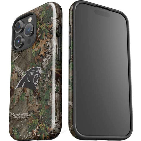 NFL Carolina Panthers Realtree Xtra Green Camo iPhone 16 Pro Impact Case