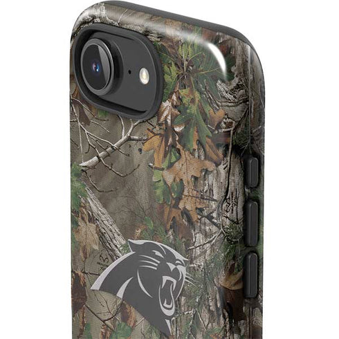NFL Carolina Panthers Realtree Xtra Green Camo iPhone 16e Impact Case