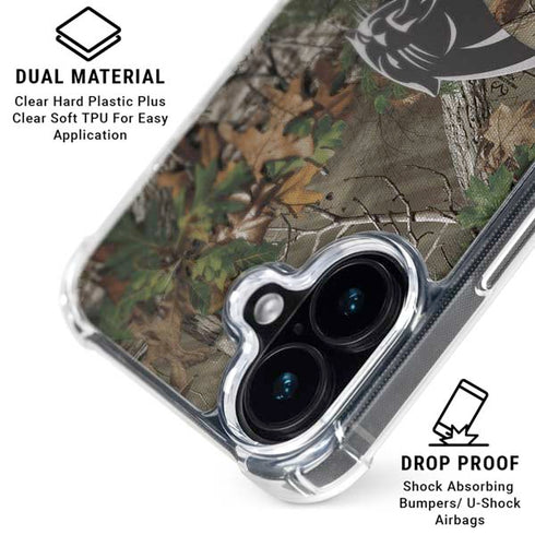 NFL Carolina Panthers Realtree Xtra Green Camo iPhone 17 MagSafe Case