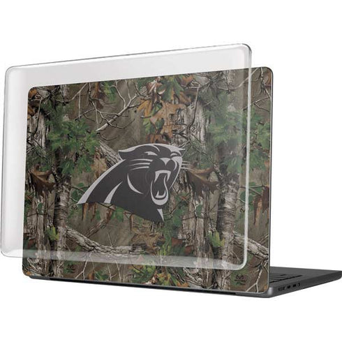 NFL Carolina Panthers Realtree Xtra Green Camo MacBook Pro 14in (2021-24) Case plus Skin