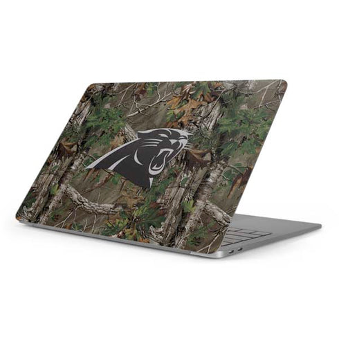 NFL Carolina Panthers Realtree Xtra Green Camo Apple MacBook Pro 16-inch Skin