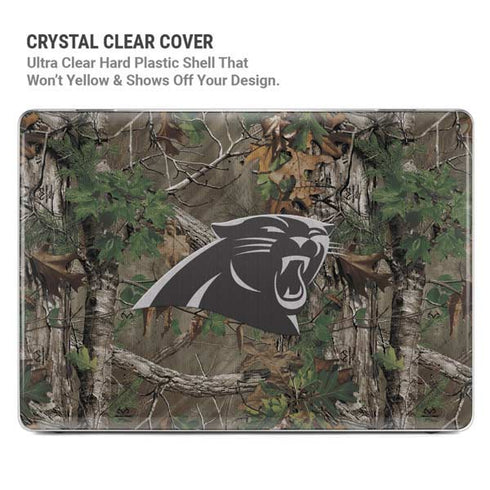 NFL Carolina Panthers Realtree Xtra Green Camo MacBook Cases