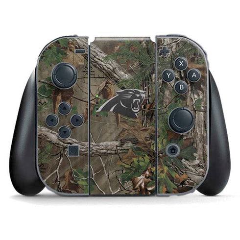 NFL Carolina Panthers Realtree Xtra Green Camo Nintendo Skins