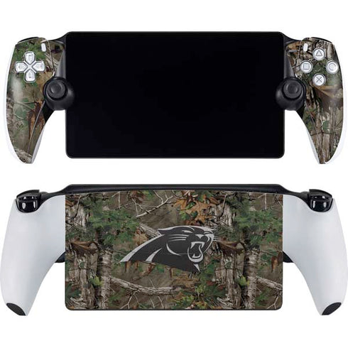NFL Carolina Panthers Realtree Xtra Green Camo PlayStation Portal Remote Player Skin
