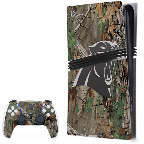 NFL Carolina Panthers Realtree Xtra Green Camo PlayStation PS5 Skins