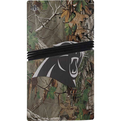 NFL Carolina Panthers Realtree Xtra Green Camo PS5 Pro Bundle Skin