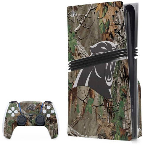 NFL Carolina Panthers Realtree Xtra Green Camo PlayStation PS5 Skins