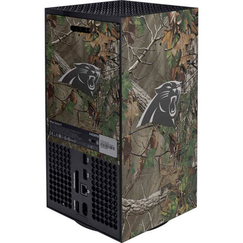 NFL Carolina Panthers Realtree Xtra Green Camo XBox Series X Digital Edition Bundle Skin