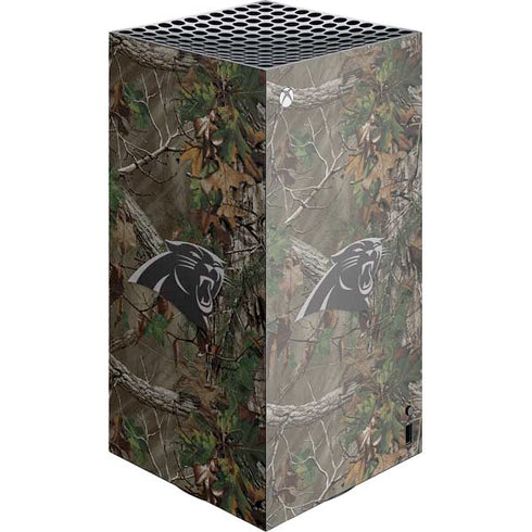 NFL Carolina Panthers Realtree Xtra Green Camo XBox Series X Digital Edition Console Skin