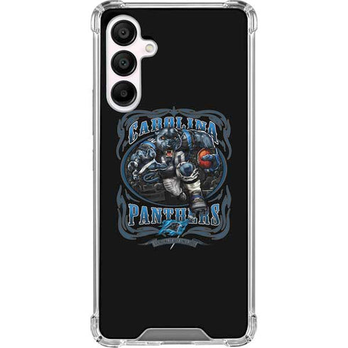 Liquid Blue NFL Carolina Panthers Running Back Galaxy A16 5G Clear Case
