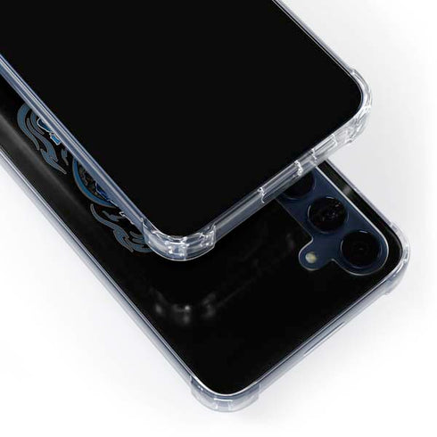 Liquid Blue NFL Carolina Panthers Running Back Galaxy A35 5G Clear Case