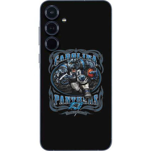 Liquid Blue NFL Carolina Panthers Running Back Galaxy A55 5G Skin