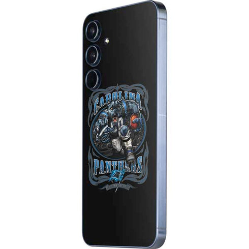 Liquid Blue NFL Carolina Panthers Running Back Galaxy A55 5G Skin