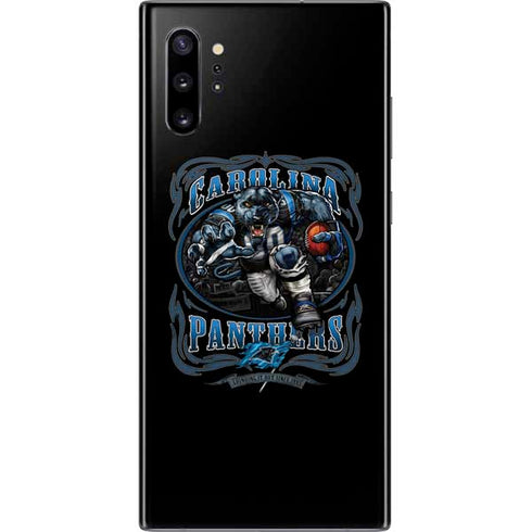 Liquid Blue NFL Carolina Panthers Running Back Galaxy Note 10 Plus Skin