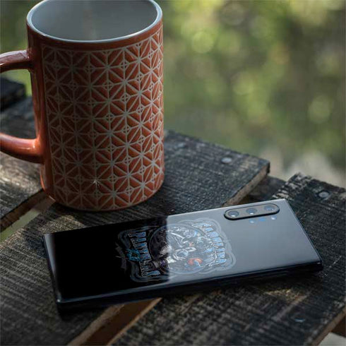 Liquid Blue NFL Carolina Panthers Running Back Galaxy Note 10 Plus Skin