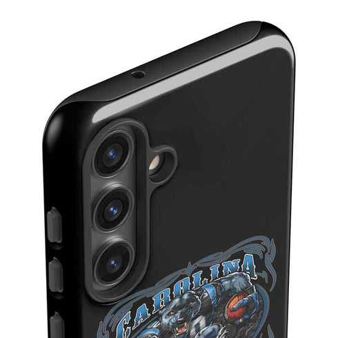 Liquid Blue NFL Carolina Panthers Running Back Galaxy S25 Impact Case