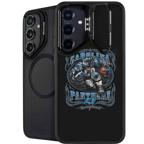 Liquid Blue NFL Carolina Panthers Running Back Galaxy S25 Plus Kickstand Case