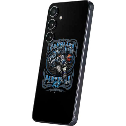Liquid Blue NFL Carolina Panthers Running Back Galaxy S25 Skin