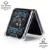 Liquid Blue NFL Carolina Panthers Running Back Galaxy Z Flip6 Clear Case
