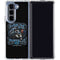 Liquid Blue NFL Carolina Panthers Running Back Galaxy Z Fold5 5G Clear Case